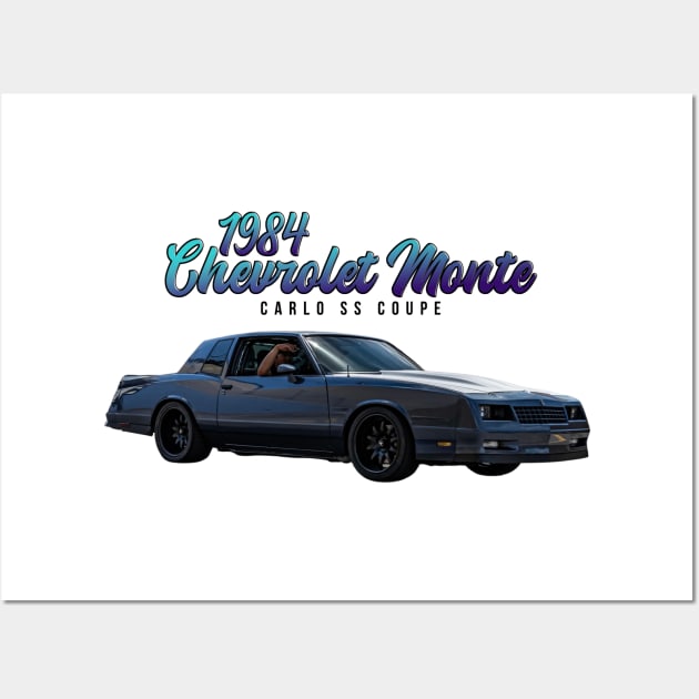 1984 Chevrolet Monte Carlo SS Coupe Wall Art by Gestalt Imagery